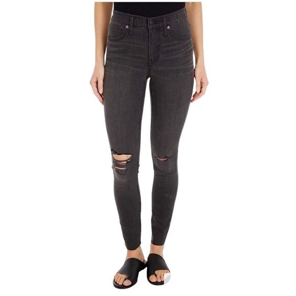 MADEWELL 9" High Rise Skinny Jeans Women Size 26 - Picture 1 of 12